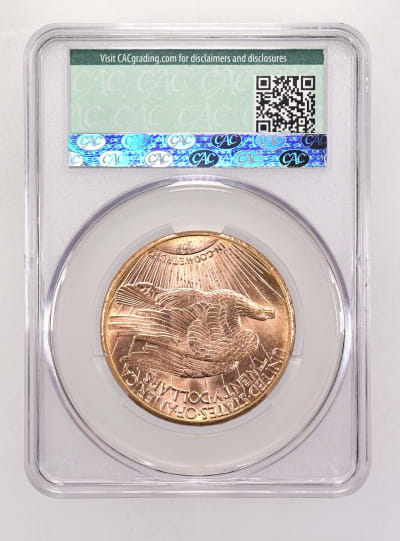 CAC Grading Coin Reverse