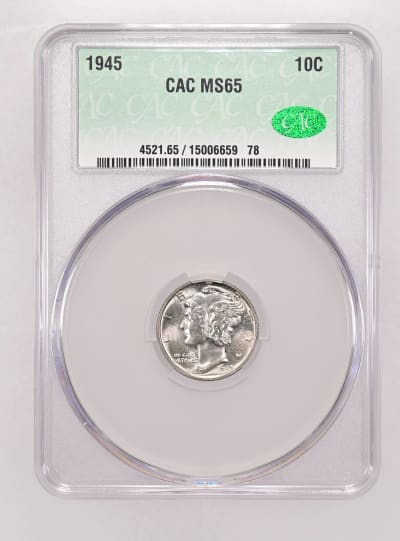 CAC Grading Coin Obverse