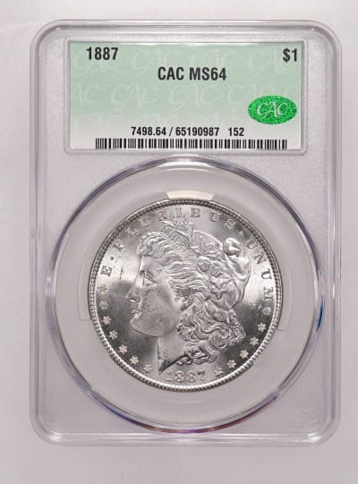 CAC Grading Coin Obverse