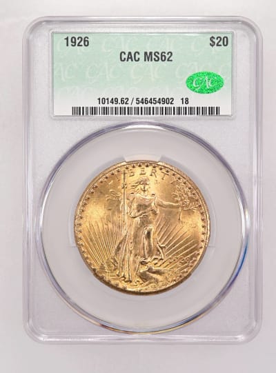 CAC Grading Coin Obverse