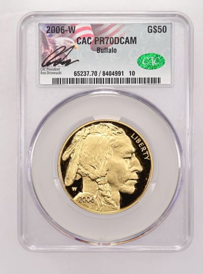 CAC Grading Coin Obverse