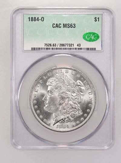CAC Grading Coin Obverse