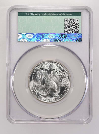 CAC Grading Coin Reverse