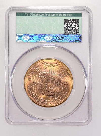 CAC Grading Coin Reverse