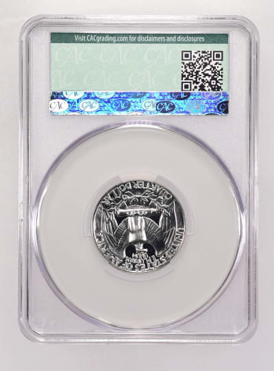 CAC Grading Coin Reverse
