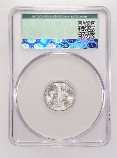 CAC Grading Coin Reverse