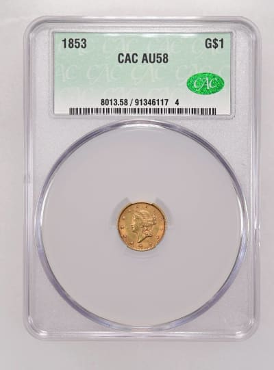 CAC Grading Coin Obverse