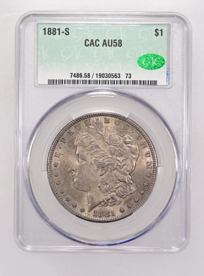 CAC Grading Coin Obverse