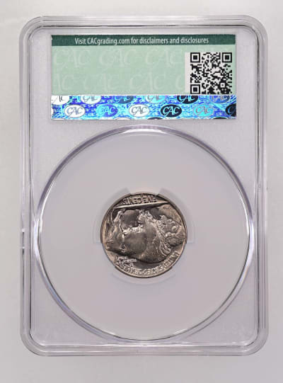 CAC Grading Coin Reverse
