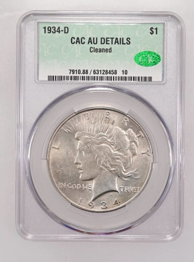 CAC Grading Coin Obverse