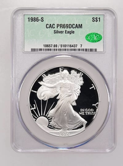 CAC Grading Coin Obverse