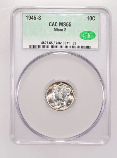 CAC Grading Coin Obverse