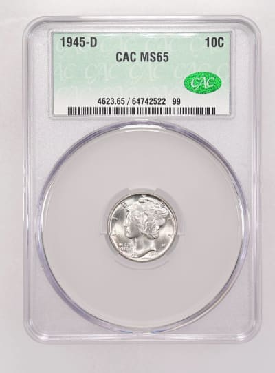 CAC Grading Coin Obverse
