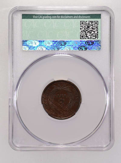 CAC Grading Coin Reverse
