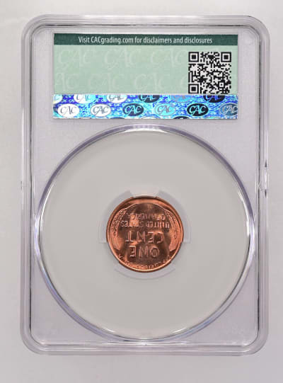 CAC Grading Coin Reverse