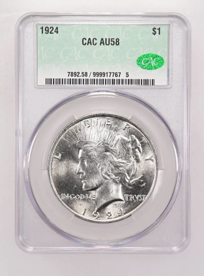 CAC Grading Coin Obverse