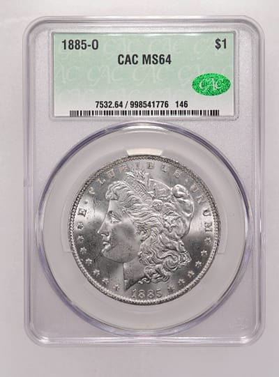 CAC Grading Coin Obverse