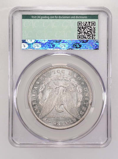 CAC Grading Coin Reverse