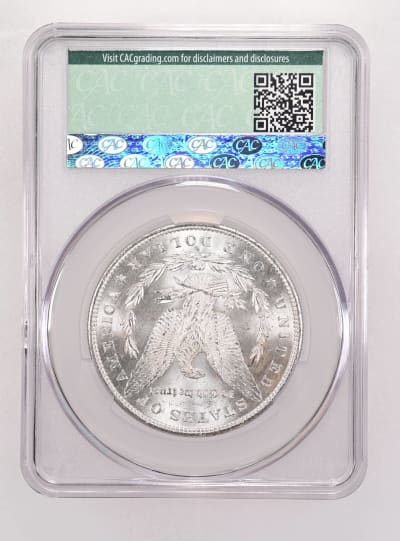 CAC Grading Coin Reverse