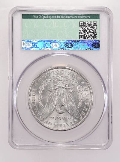 CAC Grading Coin Reverse