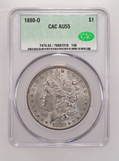 CAC Grading Coin Obverse