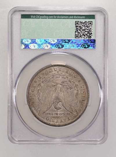 CAC Grading Coin Reverse