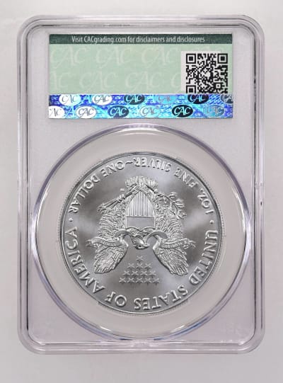 CAC Grading Coin Reverse