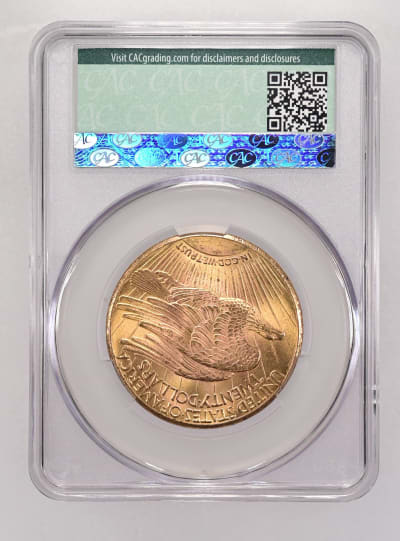 CAC Grading Coin Reverse