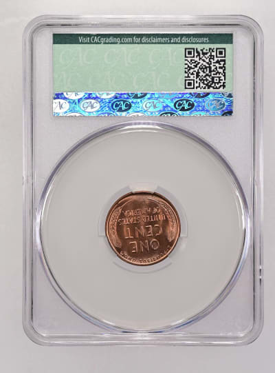 CAC Grading Coin Reverse