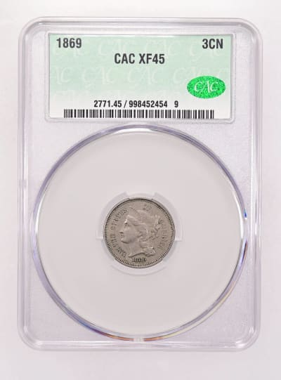 CAC Grading Coin Obverse