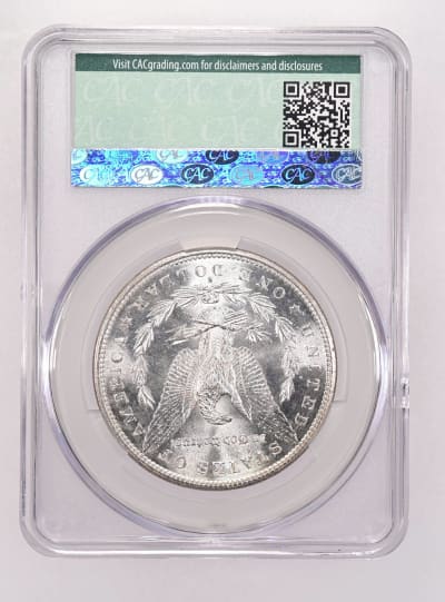 CAC Grading Coin Reverse