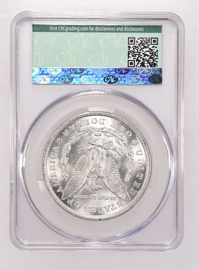 CAC Grading Coin Reverse
