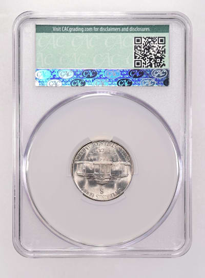 CAC Grading Coin Reverse