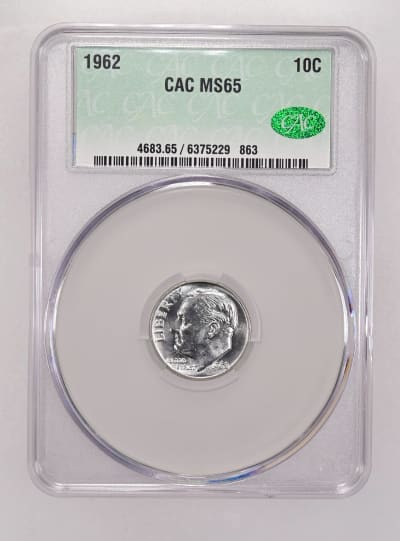 CAC Grading Coin Obverse
