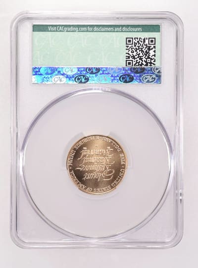 CAC Grading Coin Reverse