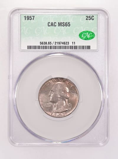 CAC Grading Coin Obverse