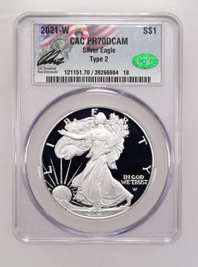 CAC Grading Coin Obverse