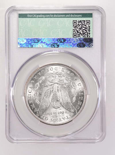 CAC Grading Coin Reverse