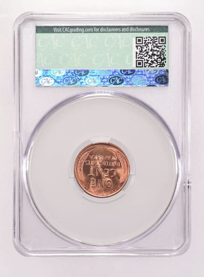 CAC Grading Coin Reverse