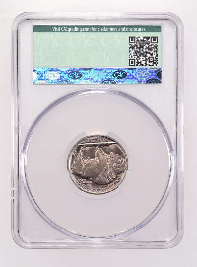 CAC Grading Coin Reverse