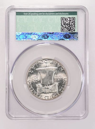 CAC Grading Coin Reverse