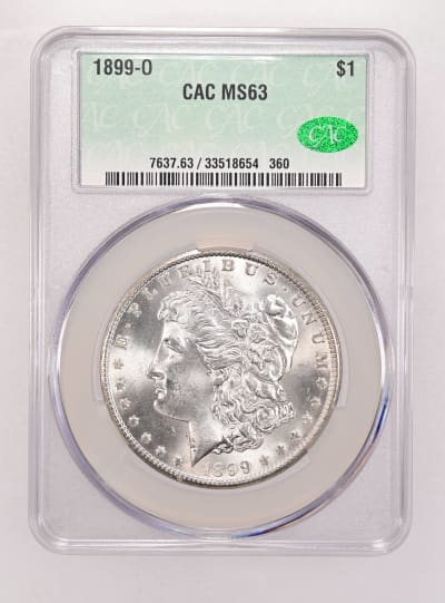 CAC Grading Coin Obverse