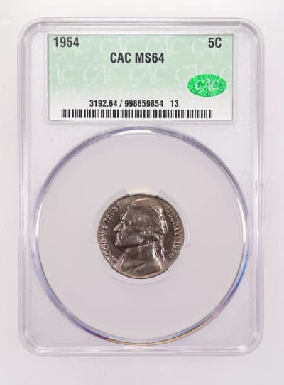 CAC Grading Coin Obverse