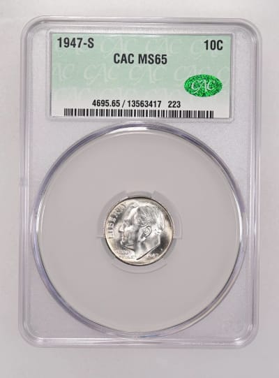 CAC Grading Coin Obverse