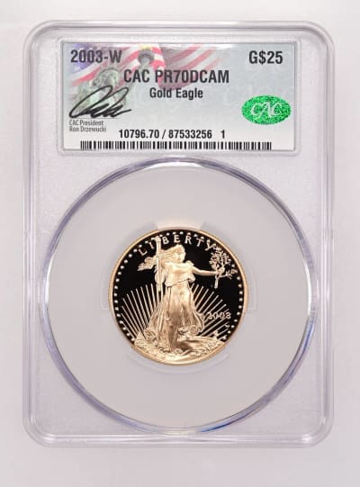 CAC Grading Coin Obverse