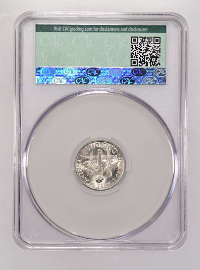 CAC Grading Coin Reverse