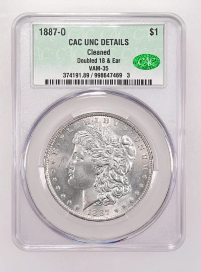 CAC Grading Coin Obverse