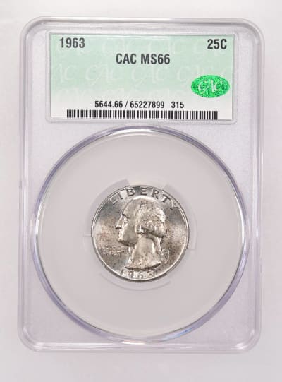 CAC Grading Coin Obverse
