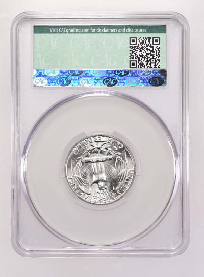 CAC Grading Coin Reverse