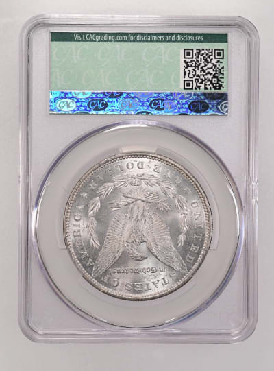 CAC Grading Coin Reverse